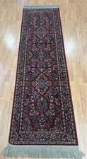 2'7" x 8'7" Karastan Sa rouk Design Floor Runner Oriental Rug - Full Pile