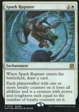 MTG MARCH OF THE MACHINE PROMO GENERAL SPARK RUPTURE RARE FOIL