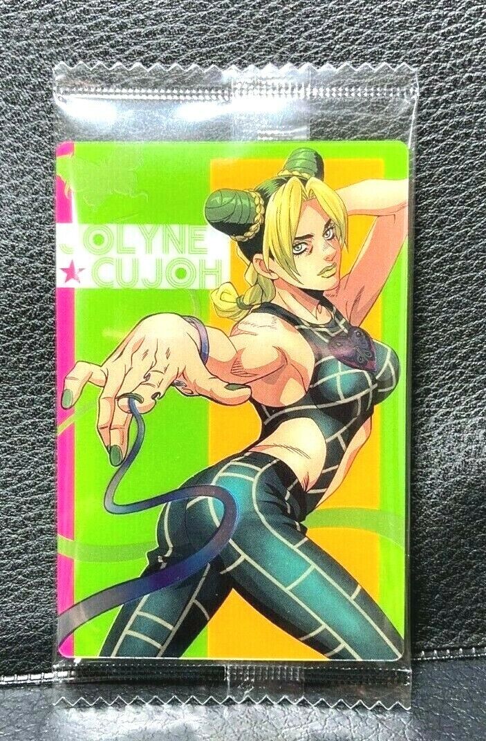 Jojo's Bizarre Adventure Stone Ocean JOLYNE CUJOH No.07 15 Clear Card Anime