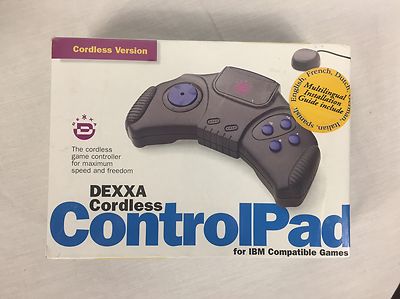 NEW! VTG 1994 Dexxa Control Pad For IBM Compatible PC Games SEALED! 