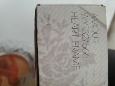 Studio Nova Glass Etched Heart Photo Frame