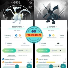 Pokémon Go - Shiny Reshiram-Zekrom   (Unova ...