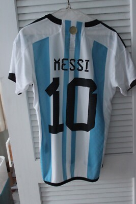 （Made in Argentina）アルゼンチン代表 Messi 10 M Soccer Jersey Argentina Messi #10 Size Medium, Made in Argentina