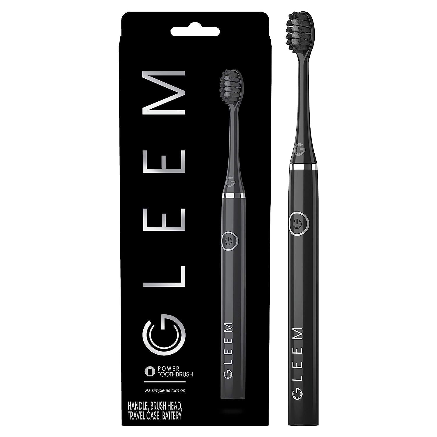 Gleem Sonic Power Toothbrush with Timer Soft Bristles Stylis