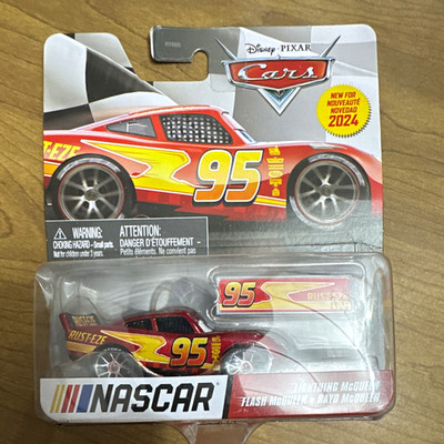 Disney Pixar Cars NASCAR Lightning McQueen Rust-eze #95 Diecast Car 2024