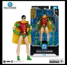 McFarlane DC Multiverse  Robin | Silver Age  Gold Label  7" Action Figure  INSTK