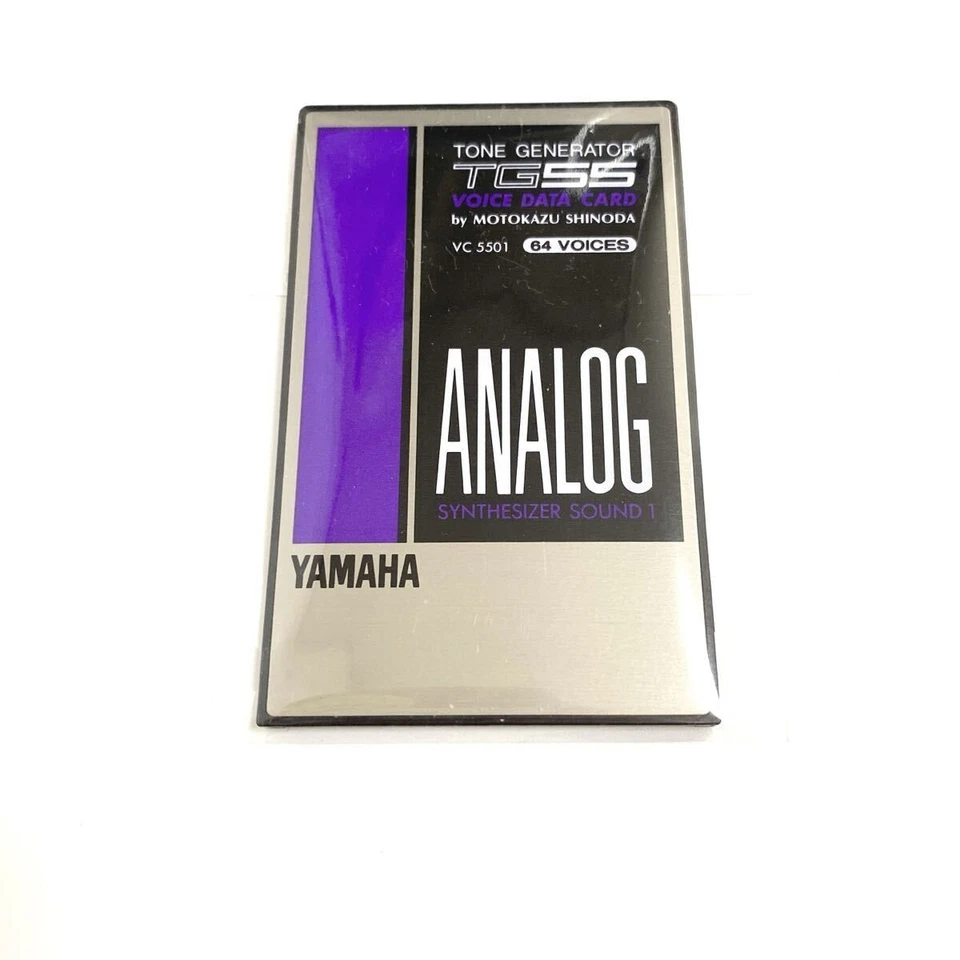 YAMAHA SY55 Synthesizer, 61 keys, with case Tested from Japan - Image 3 of 4