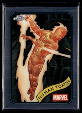 Human Torch - 2025 Topps Chrome Marvel #40