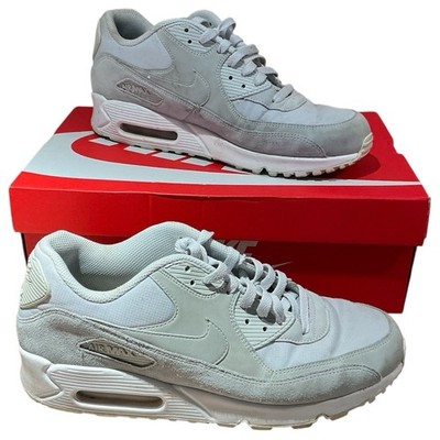 Nike Air Max 90 Herren Sneaker Uk10 Eur45 Grau AJ1285-002 Sehr guter Zustand Sneaker (25