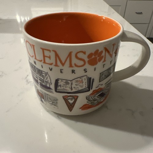 Starbucks Clemson University 14oz Campus Collection Been There Series NEW