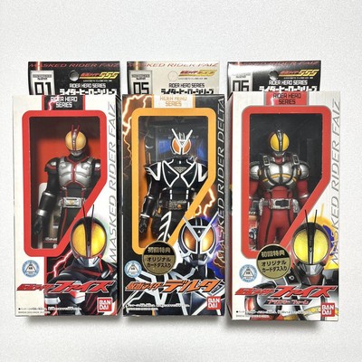 仮面ライダー FAIZ & KAIXA & DELTA フィギュアセット Open your