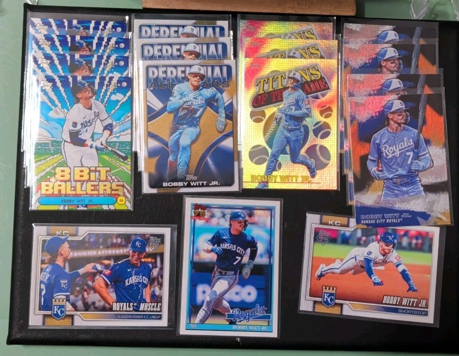 Bobby Witt Jr 17 Card Lot