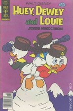 Huey Dewey and Louie Junior Woodchucks #54 FN 1979 Gold Key Stock Image