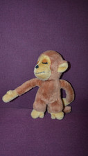 Vintage Dakin 1976 Stuffed Monkey Plush Closed Eyes Hook  Loop Hands 9" I4