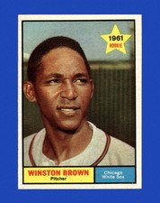 1961 Topps Set-Break #391 Winston Brown NM-MT OR BETTER *GMCARDS*