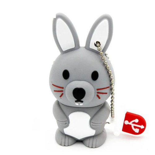 Niedlicher USB-Sticks mit Kaninchenmotiv, 64 GB, Cartoon-Motiv Speichermedien - Bild 19 von 21