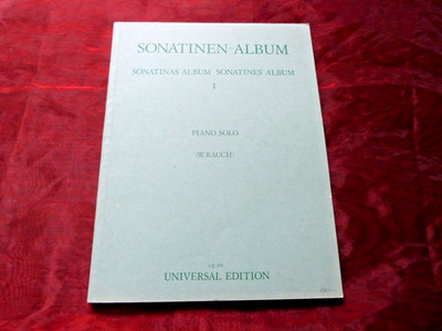 SONATINEN-ALBUM 1 Noten für Klavier (W. Rauch) Universal Edition UE 335