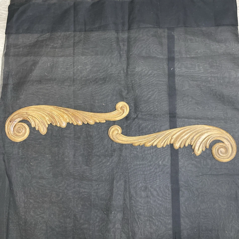 (2) Apliques onlay de madera vintage Foto 2 de 4