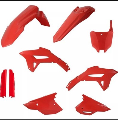 Acerbis Plastik-Kit Full Honda CRF 250R 22-, CRF 450R 21-, Rot