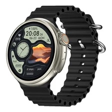 Smart Watch Waterproof Bluetooth Call Fitness Tracker  Compass Wireless Charging