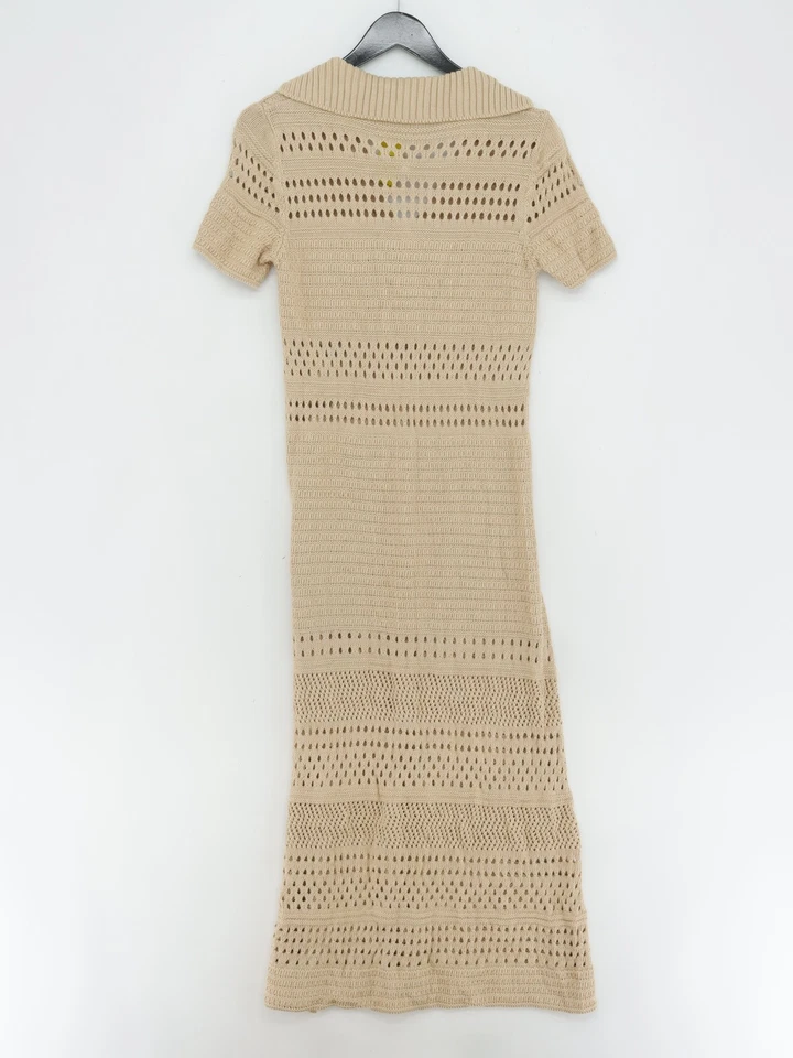 Maxi Vestido Amina Rubinacci en Tostado Foto 2 de 4