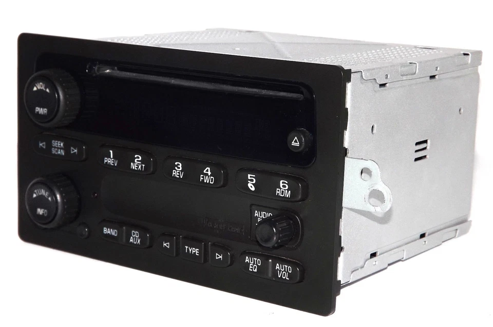 2005-2009 GMC Envoy Sierra 1500 2500 AM FM Radio Single Disc CD Player 15850275 Foto 2 de 4