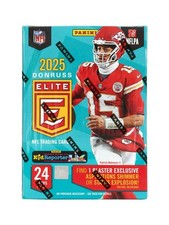 2025 Panini Donruss Elite Football 6-Pack Blaster Box (Green Disco!)