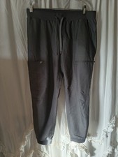 Fabletics Women s Gray Jogger Pants L/S Draws...