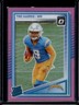 2025 Panini Donruss Tre Harris Optic Rated Rookie Preview Pink RC #329 Chargers