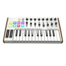 WORLDE Tuna Mini USB MIDI Keyboard Controller 25 Key Beat Maker Machine VLXC
