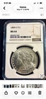 1884-O Morgan $1 NGC Certified MS64 New Orleans Minted Silver Dollar