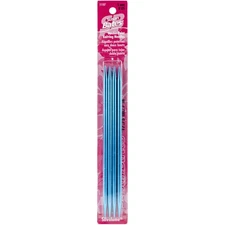 Susan Bates Silvalume Double Point Knitting Needles 7" 4/Pkg-Size 8/5mm