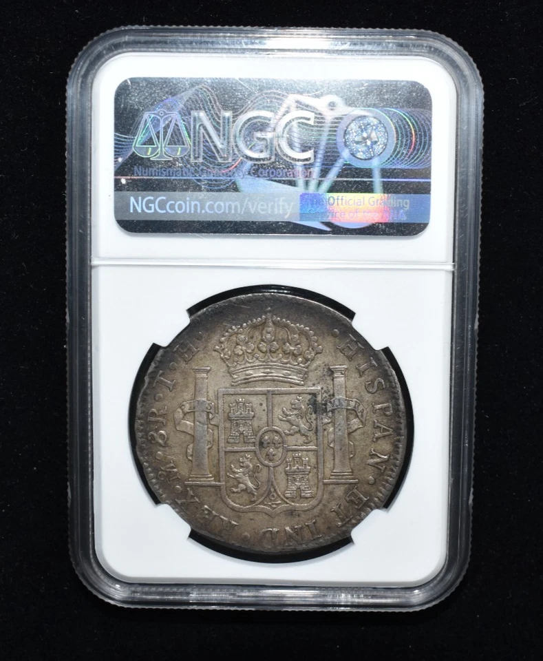 1806 Mexico 8 Reales Silver Coin - NGC XF 45 - Image 2 of 4