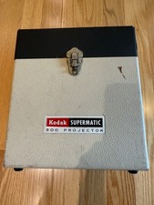 Vintage Kodak Supermatic 500 Model Slide Projector Rare With Case Intact. Works