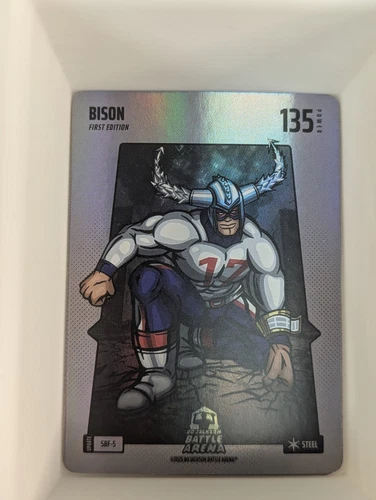 Bo Jackson Battle Arena Update SILVER Battle Foil SBF-5 BISON Josh Allen
