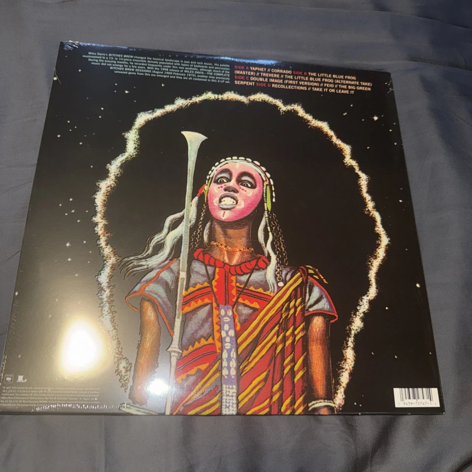 MILES DAVIS DOUBLE IMAGE RARE FROM THE COMPLETE BITCHES BREW SESSIONS Vinyl New - Image 2 of 2