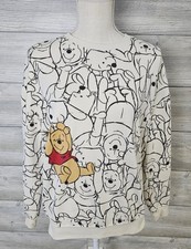 Winnie The Pooh Sweatshirt Women's Size Small Crewneck Pullover Disney