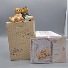 Cherished Teddies Forever Yours Forever True 1997 Figurine Vintage With Box