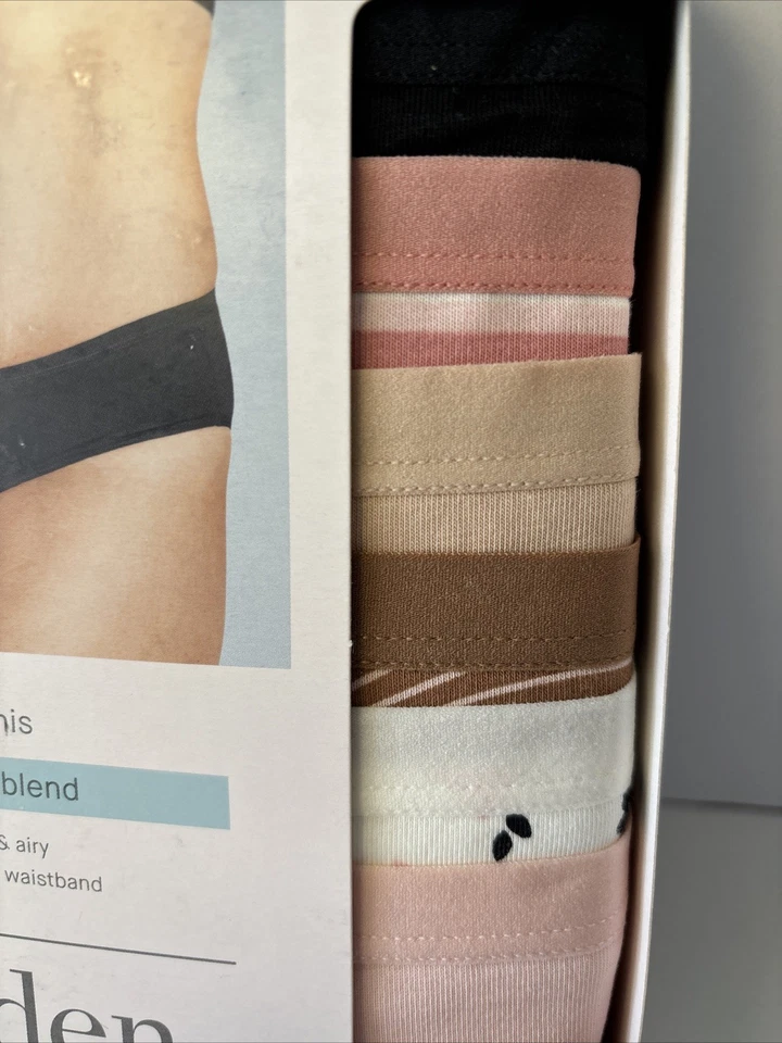 LOT OF 2 Auden Women’s Size 2x (20-22) Assorted Color Seamless Bikinis 6 Packs - Image 2 of 4