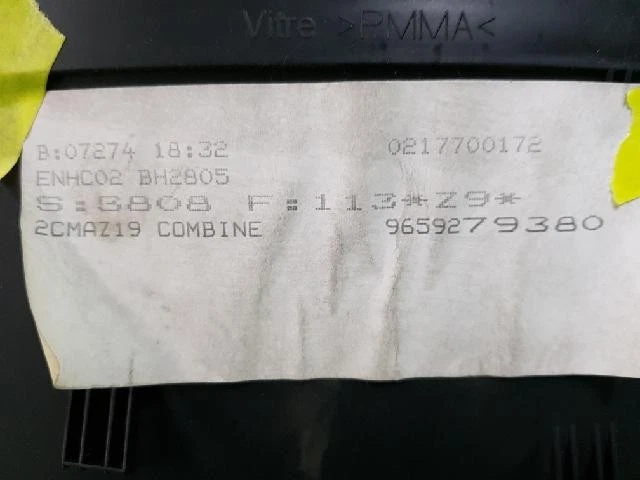 Painéis de instrumentos Peugeot 607 2007 9659279380 - Imagem 3 de 4