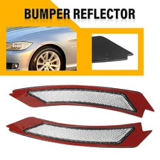 Clear Bumper Front Side Marker Reflectors For BMW 3 Series E90 SEDAN E91 WAGON