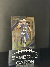 2022 Panini Select #317 Mac Jones New England Patriots Football Card