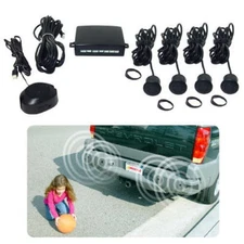 Accele BU500L 4-Sensor Back-Up System with 23’ Cables (Black Sensors)