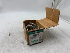 Panduit LCCF4-14B-L Two Hole Copper Flex Lug 1/4" Bolt 4 AWG,Lot of 50