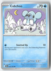 Cubchoo 025/086 Scarlet & Violet: Black Bolt Common