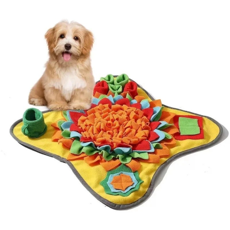 Dog Snuffle Mat Slow Feed Training Blanket
