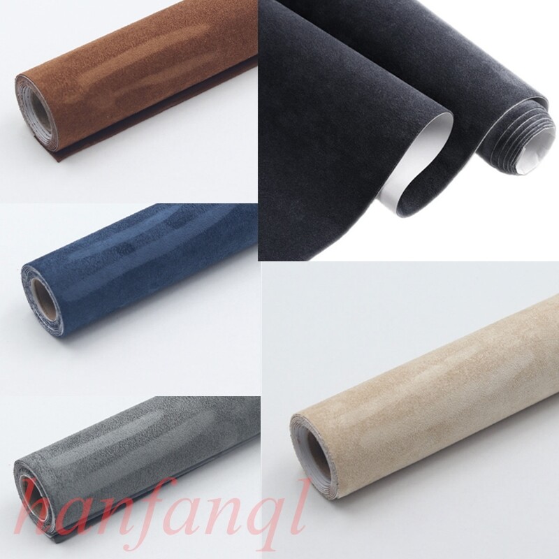 Alcantara Style Self Adhesive Cars Interior Vinyl Wrap Faux Suede