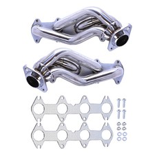 Stainless Steel Shorty Headers Manifold For Ford F150 5.4l V8 2004-2010 Stainless Steel Shorty Headers Manifold For Ford F150 5.4l V8 2004-2010