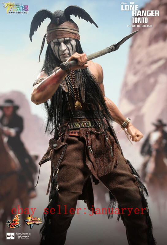 TONTO ホットトイズ 1/6スケール コレクターズエディション MMS217 Perfect Hot Toys Mms217 1/6 Lone Ranger Tonto Johnny Depp