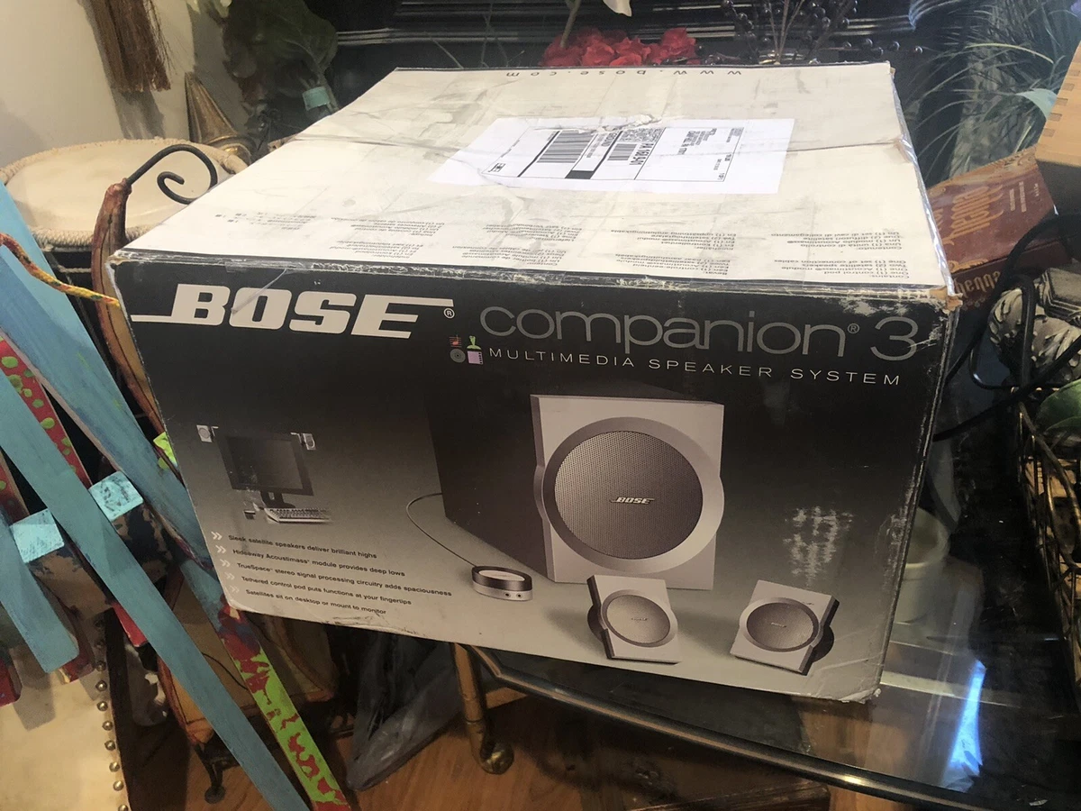 Bose companion 3 best sale ebay